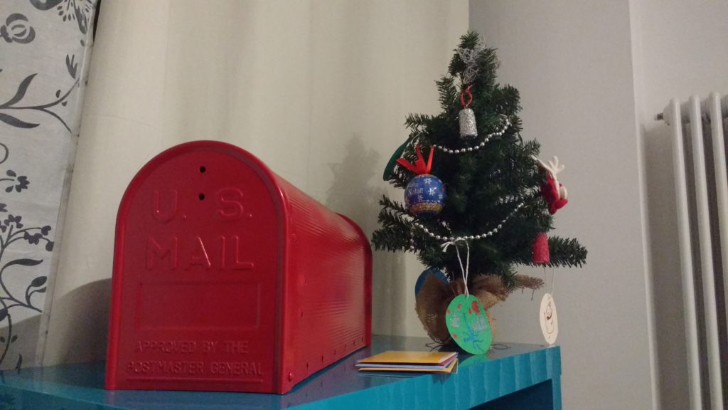 CASSETTA PER LE LETTERINE NATALIZIE