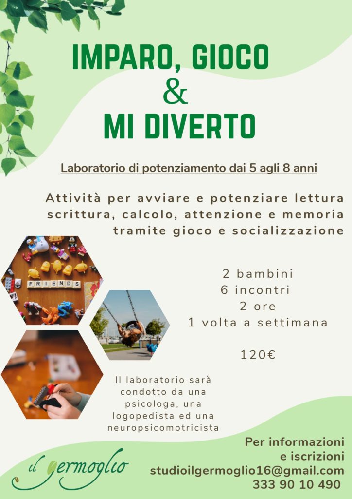 IMPARO GIOCO & MI DIVERTO