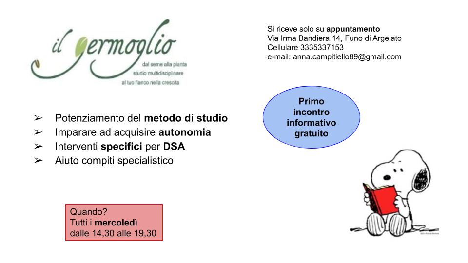 Corsi di Potenziamento del Metodo di Studio